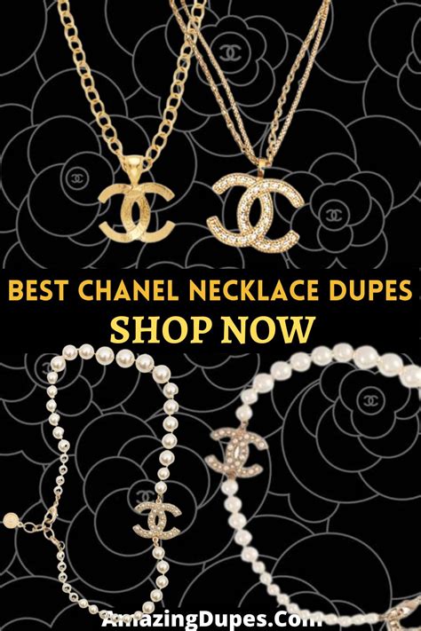 chanel dupe on amazon|fake chanel necklace.